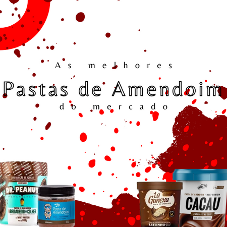 Pastas de amendoin.