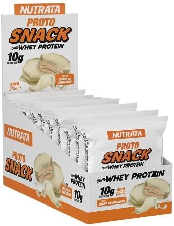 Nutrata Proto Snack - 10 Unidades 50G Creme De Amendoim -