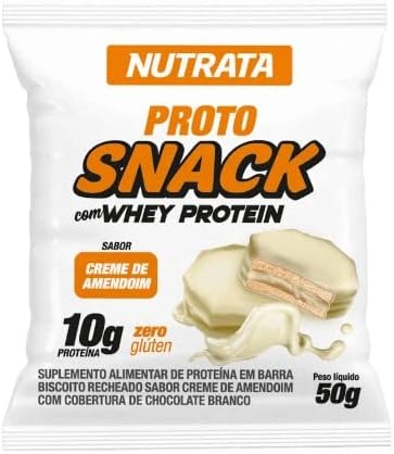 Nutrata Proto Snack - 10 Unidades 50G Creme De Amendoim -