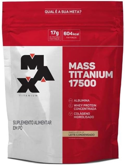 Max Titanium Mass Titanium (1 4Kg) - Sabor Leite Condensado