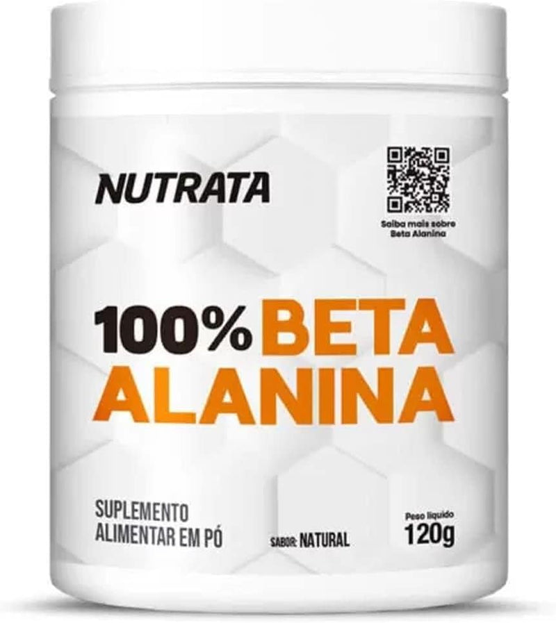 Nutrata 100% Beta Alanina - 120G Natural