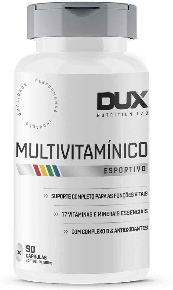 Dux Nutrition Multivitamínico - Pote 90 Cápsulas