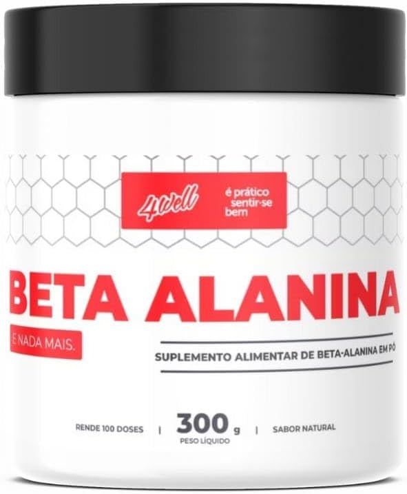 Beta Alanina 4well 300g Pote Importada