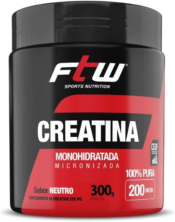 Fitoway Creatina Monohidratada Micronizada - 300G Neutro - Ftw