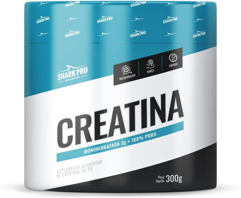 Sharkpro Creatina Monohidratada 300G Sabor Natural