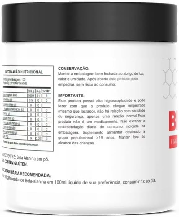 Beta Alanina 4well 300g Pote Importada