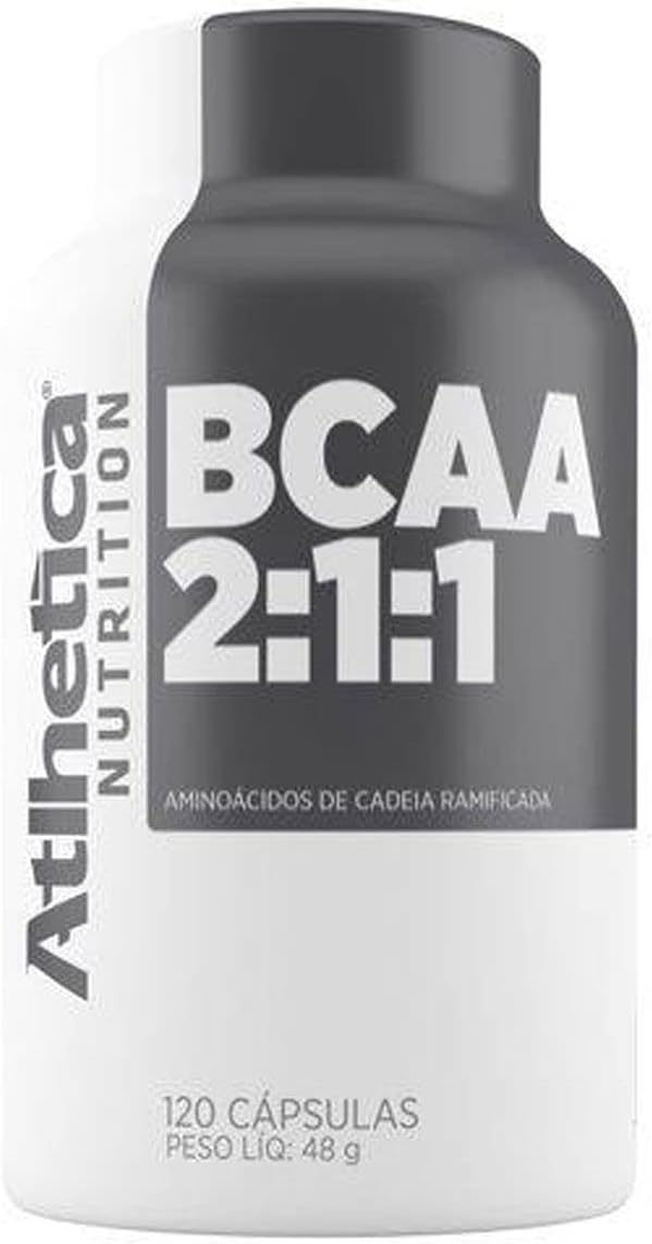 Athletica Nutrition Bcaa Pro Series - 120 Cápsulas - Atlhetica Nutrition