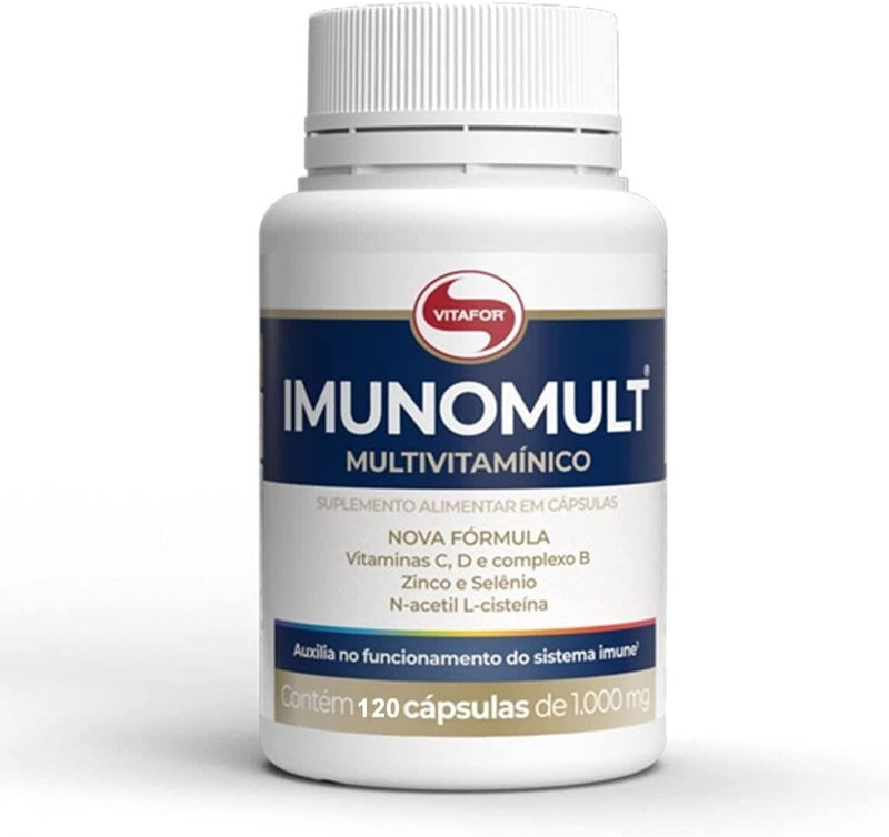 Vitafor - Imunomult Multivitamínico -120 Cápsulas