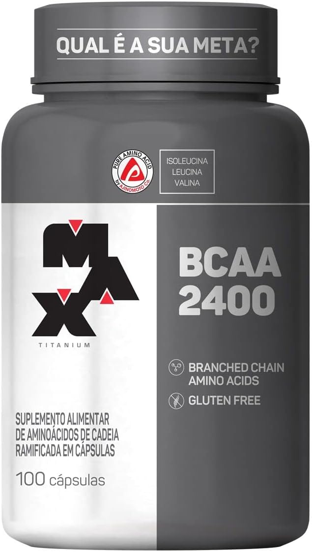 BCAA 2400-100 Cápsulas - Max Titanium