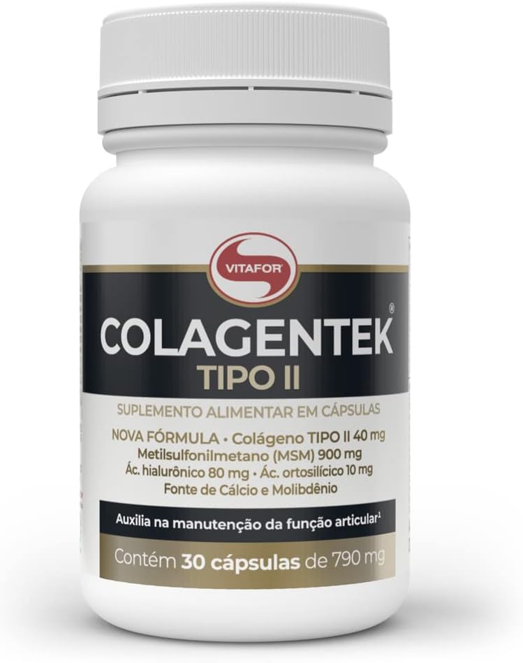 Vitafor - NOVO Colagentek II - 30 Cápsulas