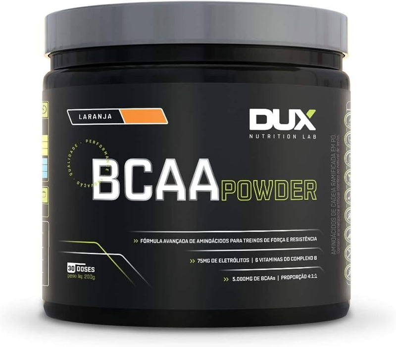 Dux Nutrition Bcaa Powder Laranja - Pote 200 G