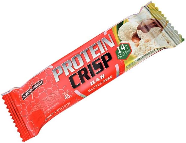 Protein Crisp Bar 12 und Integralmedica - Ninho c/ Creme de Avelã