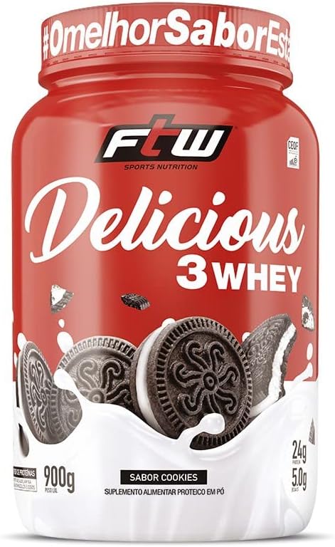 Fitoway Delicious 3 Whey 900G Cookies