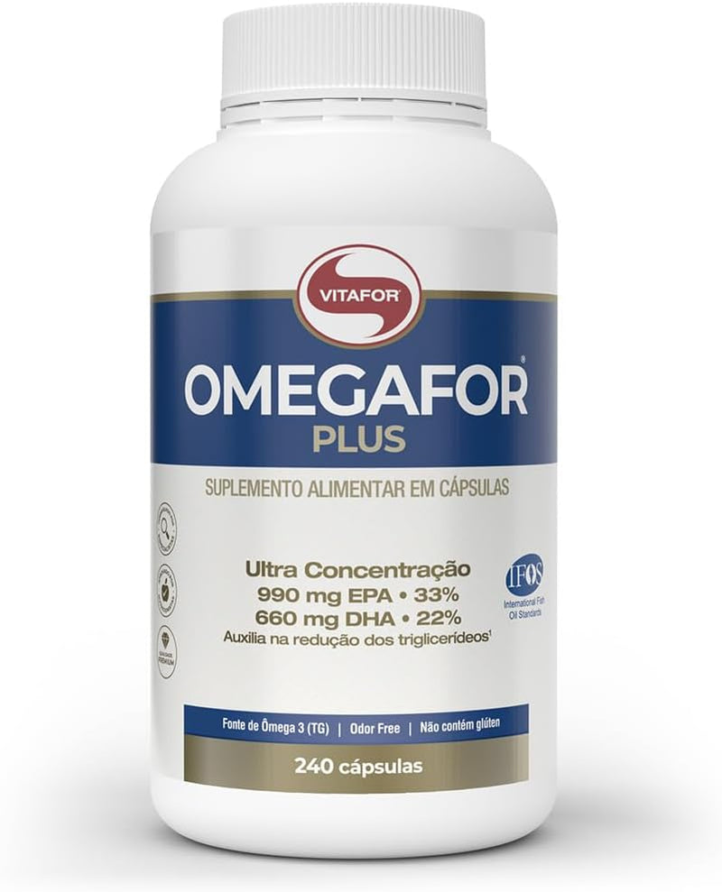 Vitafor - Omegafor Plus - 240 Cápsulas