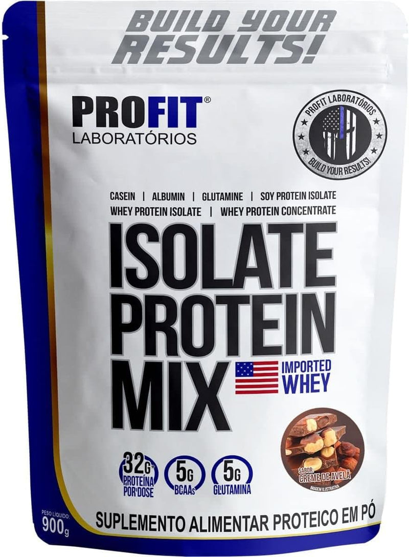 Profit Isolate Protein Mix Creme De Avelã 900G