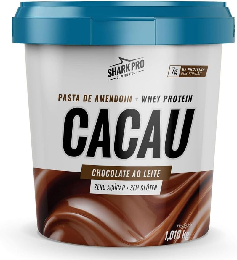 SHARK PRO Pasta De Amendoim Shark Pro Cacau Com Whey