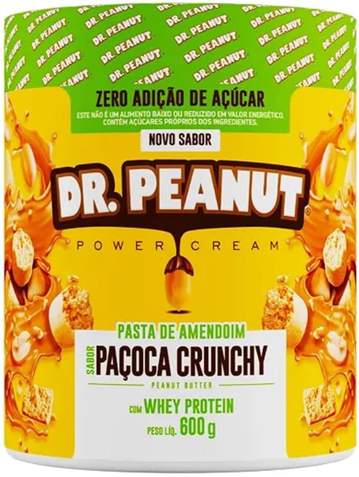 Dr Peanut Pasta De Amendoim (600G) - Nova Fórmula