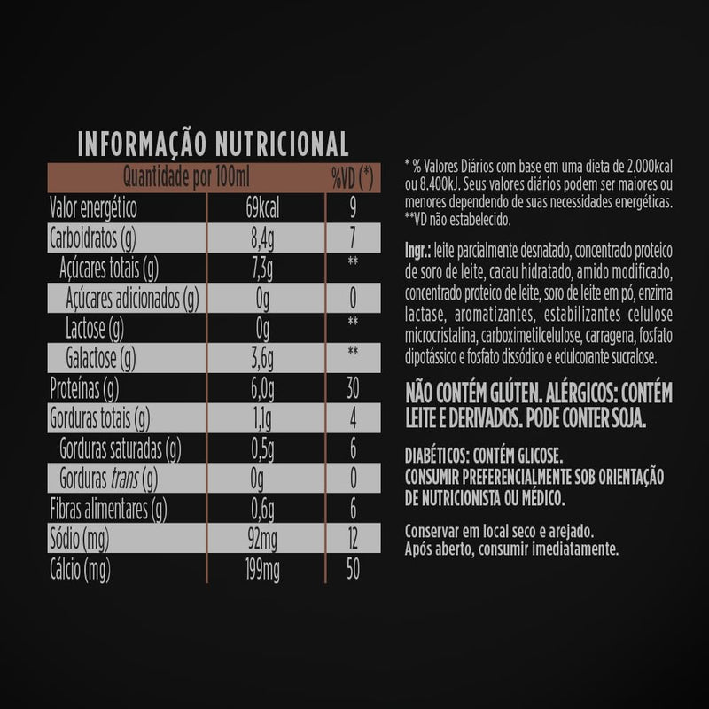 YoPRO Bebida Láctea UHT Chocolate 15g de proteínas 250ml - 12 unidades