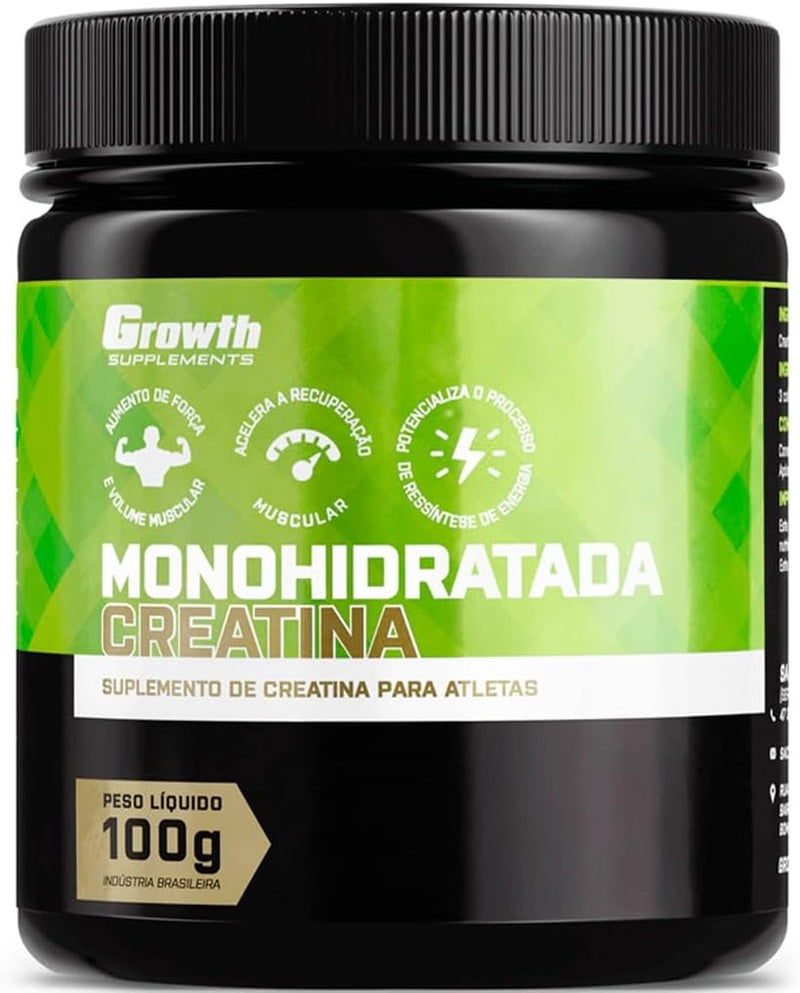 Creatina Monohidratada 100g - Growth