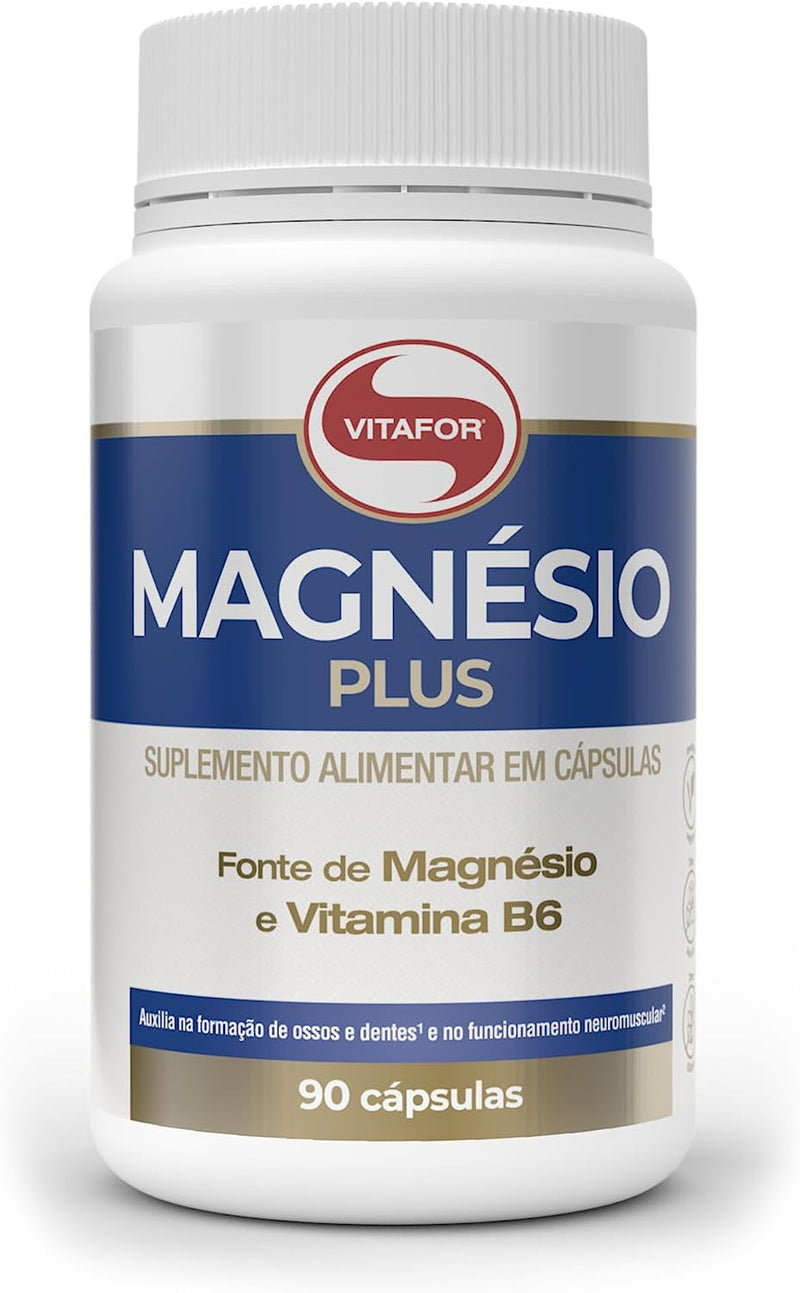 Vitafor Magnésio Plus - 90 Cápsulas