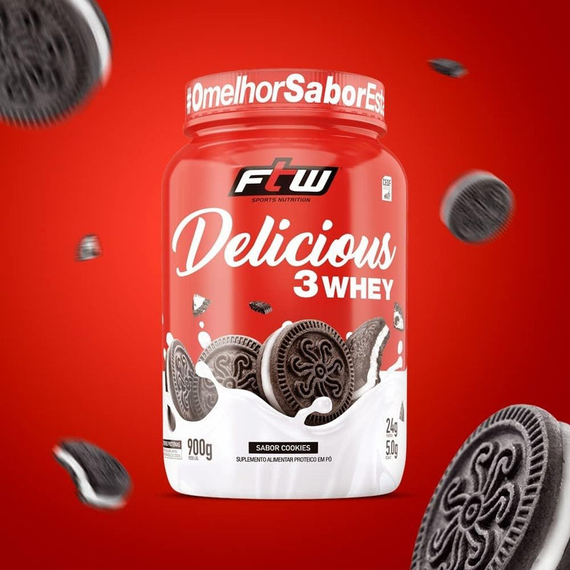 Fitoway Delicious 3 Whey 900G Cookies