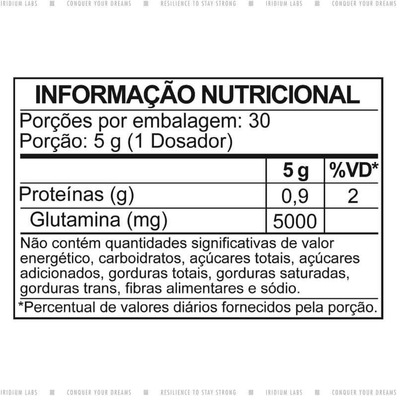 Hydra Glutamina 150g - Iridium Labs