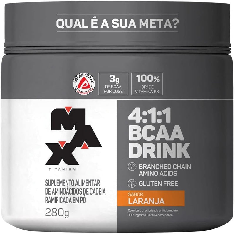 4:1:1 BCAA Drink (280g) - Sabor Laranja