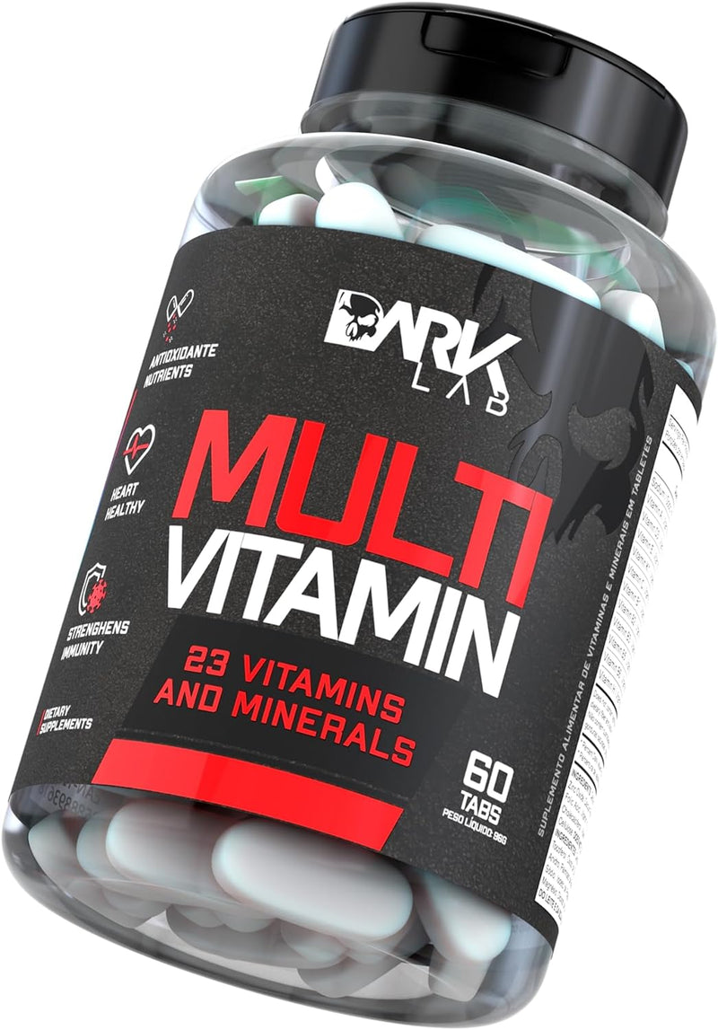 Multivitamínico 60 Tabletes | A à Zinco | 19 Vitaminas e Minerais | Dark Lab