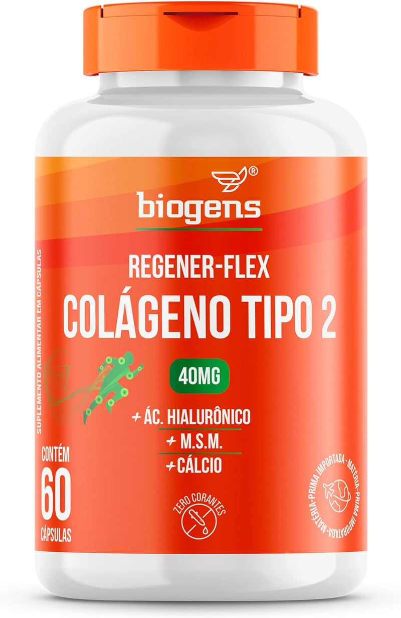 Regener Flex, Colágeno tipo 2 40mg-Biogens