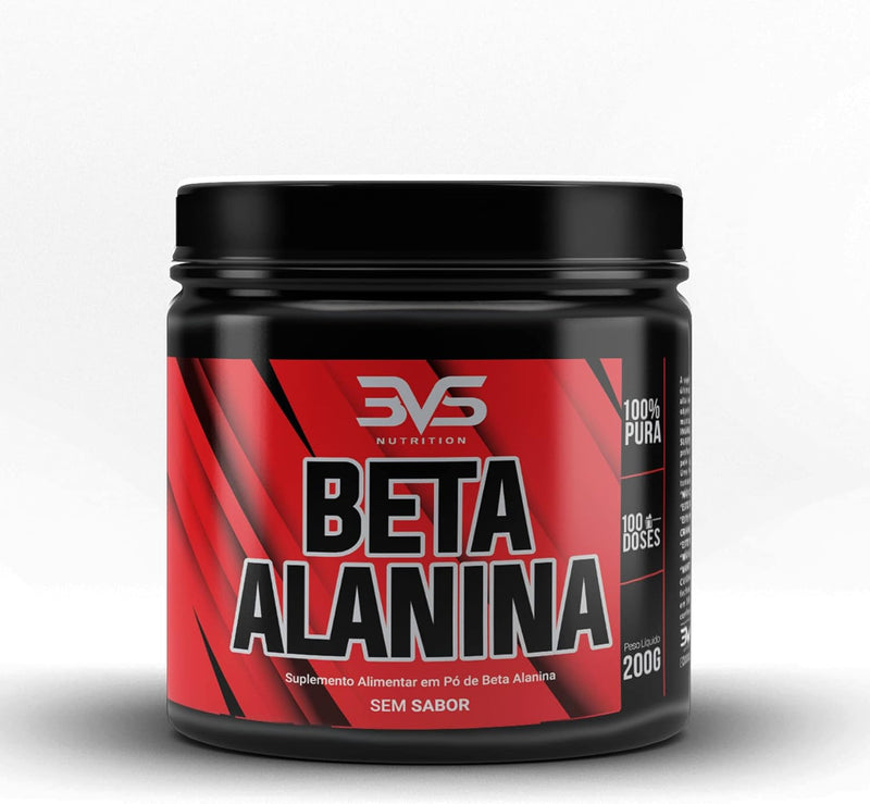 Beta Alanina, 100% pura, 3VS Nutrition, 200g