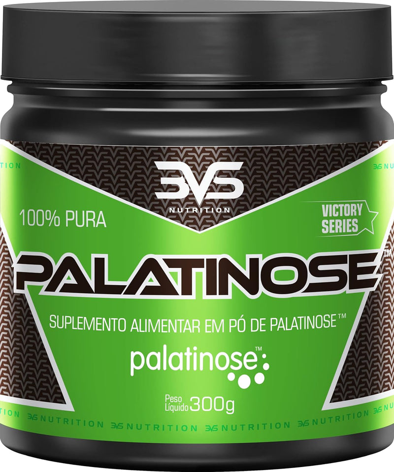 Palatinose, 3VS Nutrition, 300G - Carboidrato funcional de baixo índice glicêmico, 100% vegetal