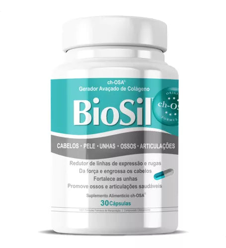 Biosil 520mg 30 Cápsulas Silicio Organico Original Infinity