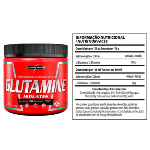 Glutamine Natural Integralmédica 150g